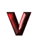 GIF animado (44099) Letra v roja verde