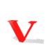 GIF animado (43997) Letra v rojo