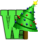 GIF animado (40683) Letra w arbol navidad