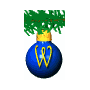 GIF animado (40721) Letra w bola navidad