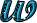 GIF animado (32948) Letra w brillante azul