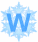 GIF animado (41055) Letra w cristal hielo