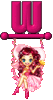 GIF animado (36009) Letra w dollz