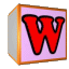 GIF animado (39563) Letra w juguete letras