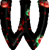 GIF animado (41203) Letra w navidad
