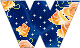 GIF animado (41490) Letra w noche navidad