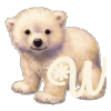 GIF animado (31098) Letra w osito