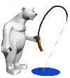 GIF animado (31369) Letra w oso polar