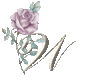 GIF animado (37265) Letra w rosa rosa