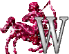 GIF animado (38852) Letra w sagitario