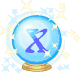 GIF animado (40748) Letra x bola cristal