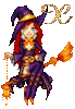 GIF animado (37935) Letra x bruja