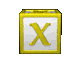 GIF animado (38965) Letra x cubo letras