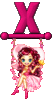 GIF animado (36010) Letra x dollz