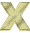 GIF animado (35162) Letra x marmol