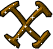 GIF animado (35188) Letra x marron