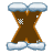 GIF animado (40980) Letra x nieve