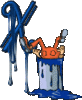 GIF animado (43751) Letra x pintor
