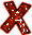 GIF animado (44493) Letra x roja rubies