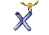 GIF animado (36499) Letra x smilies