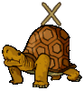 GIF animado (32212) Letra x tortuga