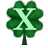 GIF animado (37292) Letra x trebol