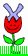 GIF animado (37366) Letra x tulipan