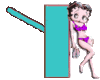 GIF animado (35894) Letra y betty boop
