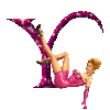 GIF animado (43484) Letra y mujer