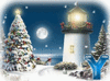 GIF animado (41528) Letra y paisaje navidad