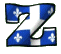 GIF animado (42576) Letra z bandera quebec