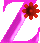 GIF animado (36938) Letra z colores flores