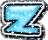 GIF animado (34815) Letra z estrellitas
