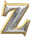 GIF animado (33488) Letra z glitter diamantes