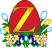 Imagen GIF de Letra z huevo pascua animado