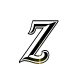 GIF animado (41710) Letra z negra