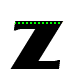 GIF animado (42154) Letra z negra puntitos