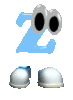 GIF animado (39968) Letra z pies