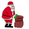GIF animado (41612) Letras santa claus
