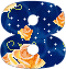 GIF animado (41502) Numero 8 noche navidad