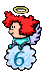 GIF animado (39053) Numero angelito nube