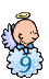 GIF animado (39056) Numero angelito nube