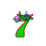 GIF animado (40655) Numero arbol navidad