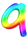 GIF animado (40257) Numero arco iris