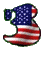 GIF animado (42508) Numero bandera estados unidos