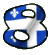 GIF animado (42585) Numero bandera quebec