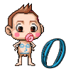GIF animado (43063) Numero bebe