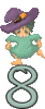 GIF animado (38010) Numero brujita