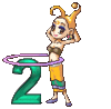 GIF animado (43563) Numero chica