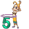 GIF animado (43566) Numero chica